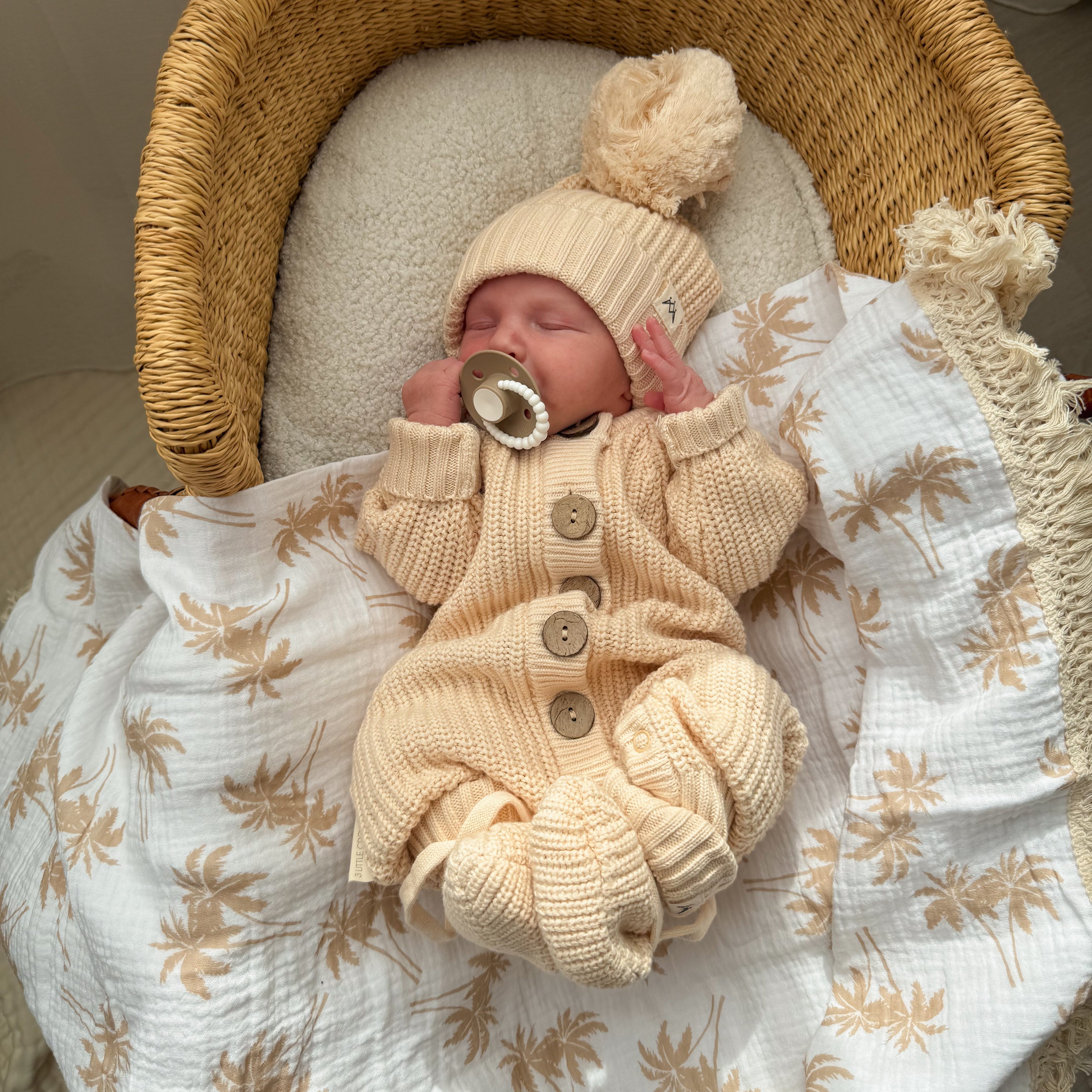 Oat Knitwear Set - 4 pieces