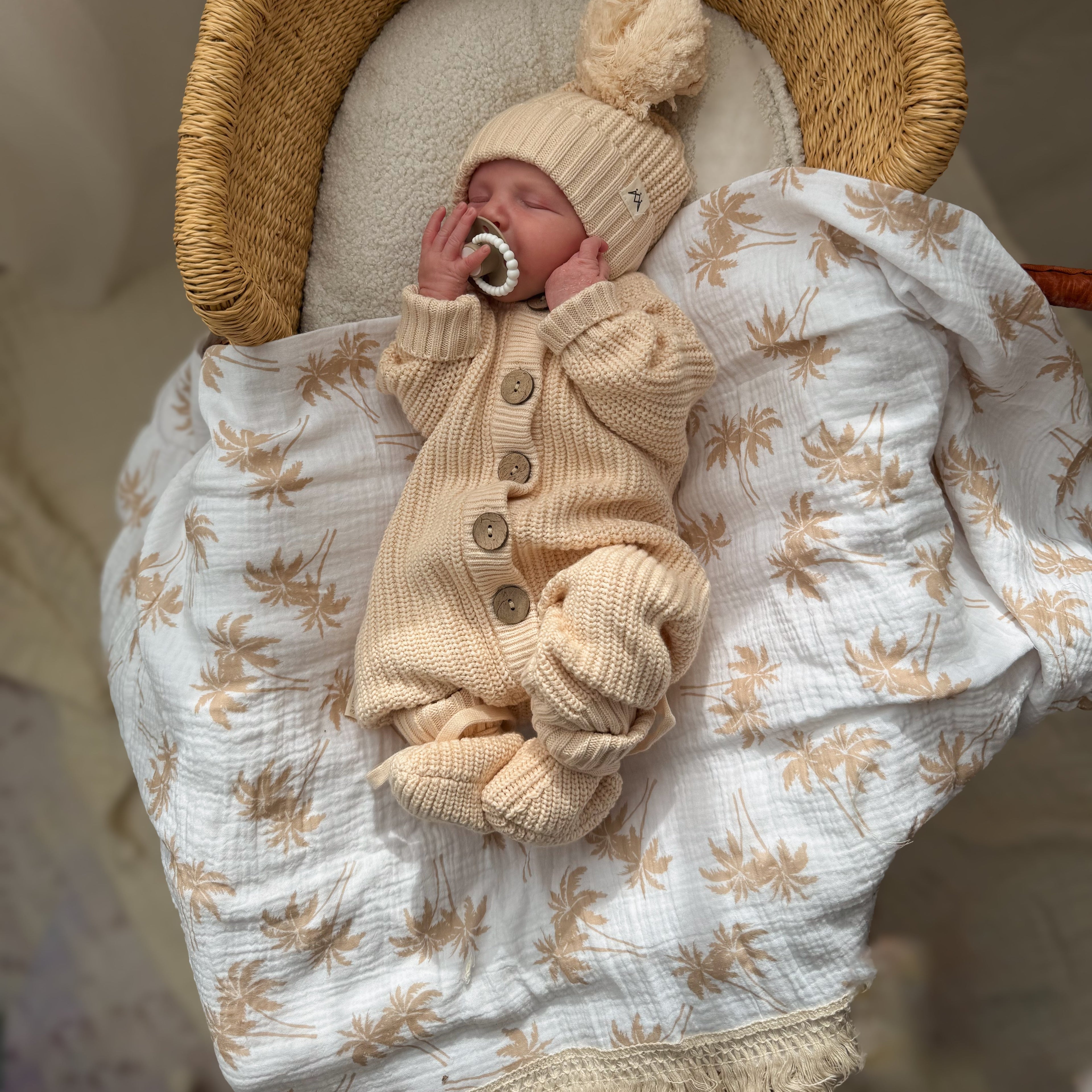 Oat Knitwear Set - 4 pieces