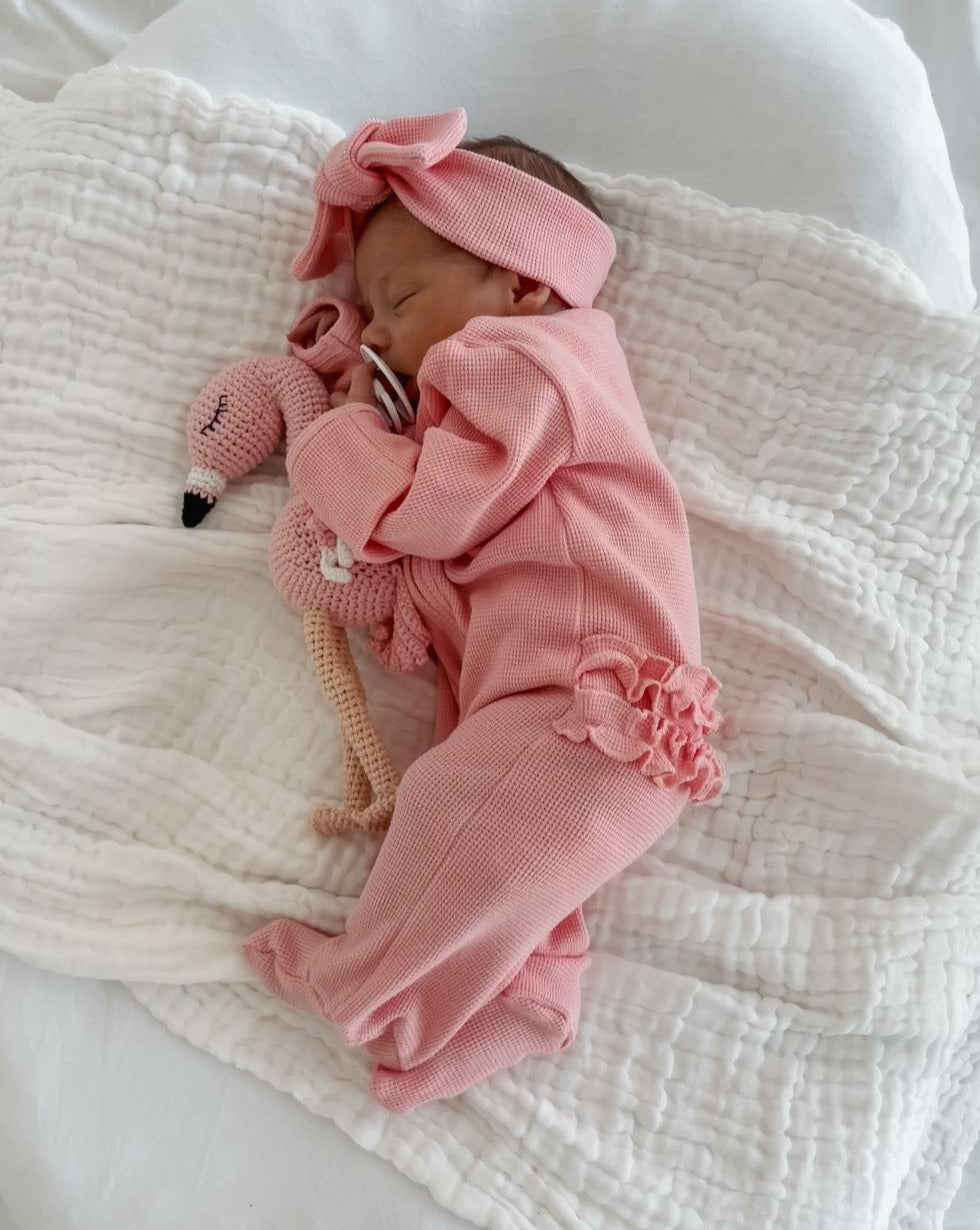 Cuddle Me Comforter - Flamingo