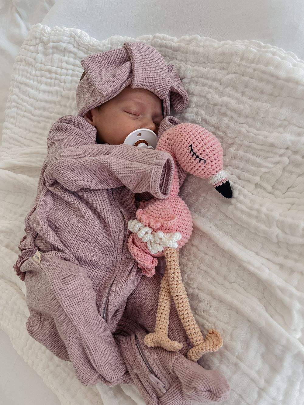 Cuddle Me Comforter - Flamingo