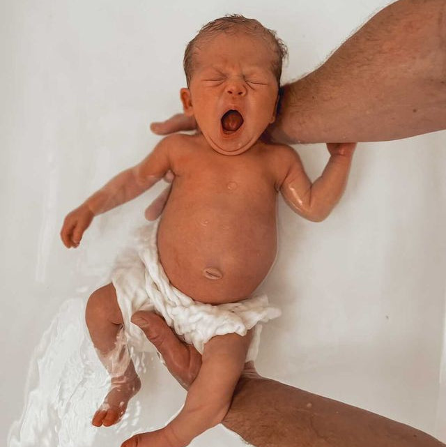 Organic Cotton Gauze Wash Burp Cloth Two Pack