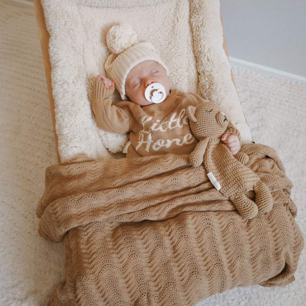 Knitted Jumper - Little Honey