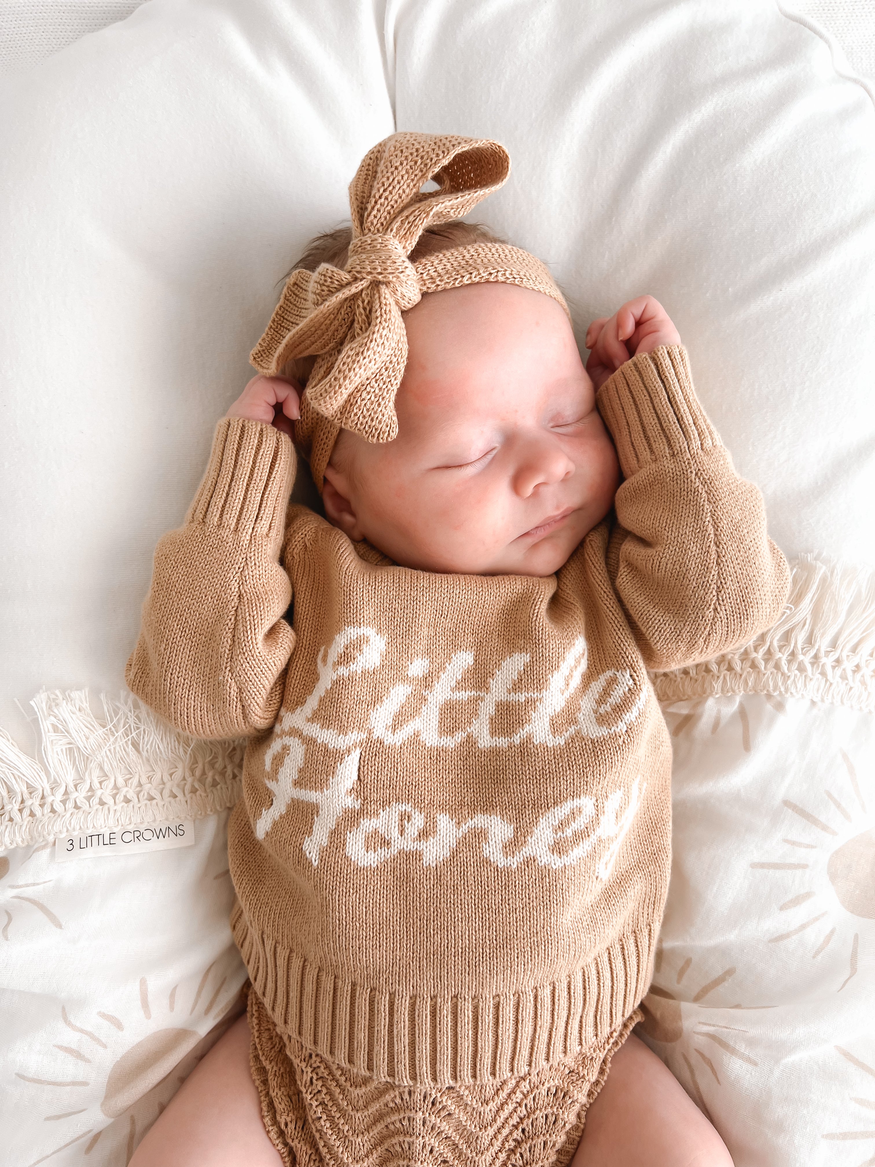 Knitted Jumper - Little Honey