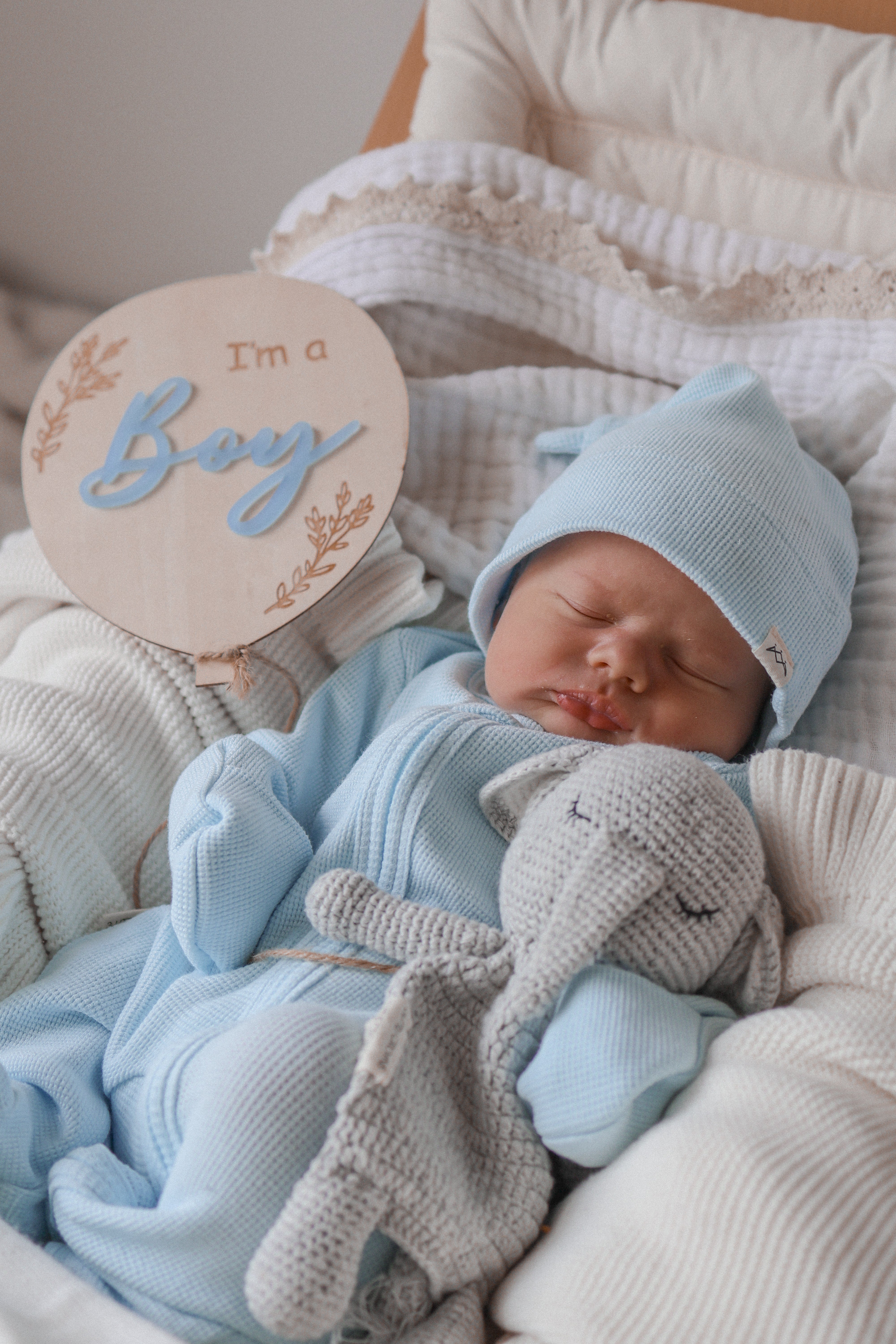Announcement Set - Boy/Girl - 3 Little Crowns