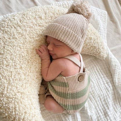 Striped Knit Bodysuit