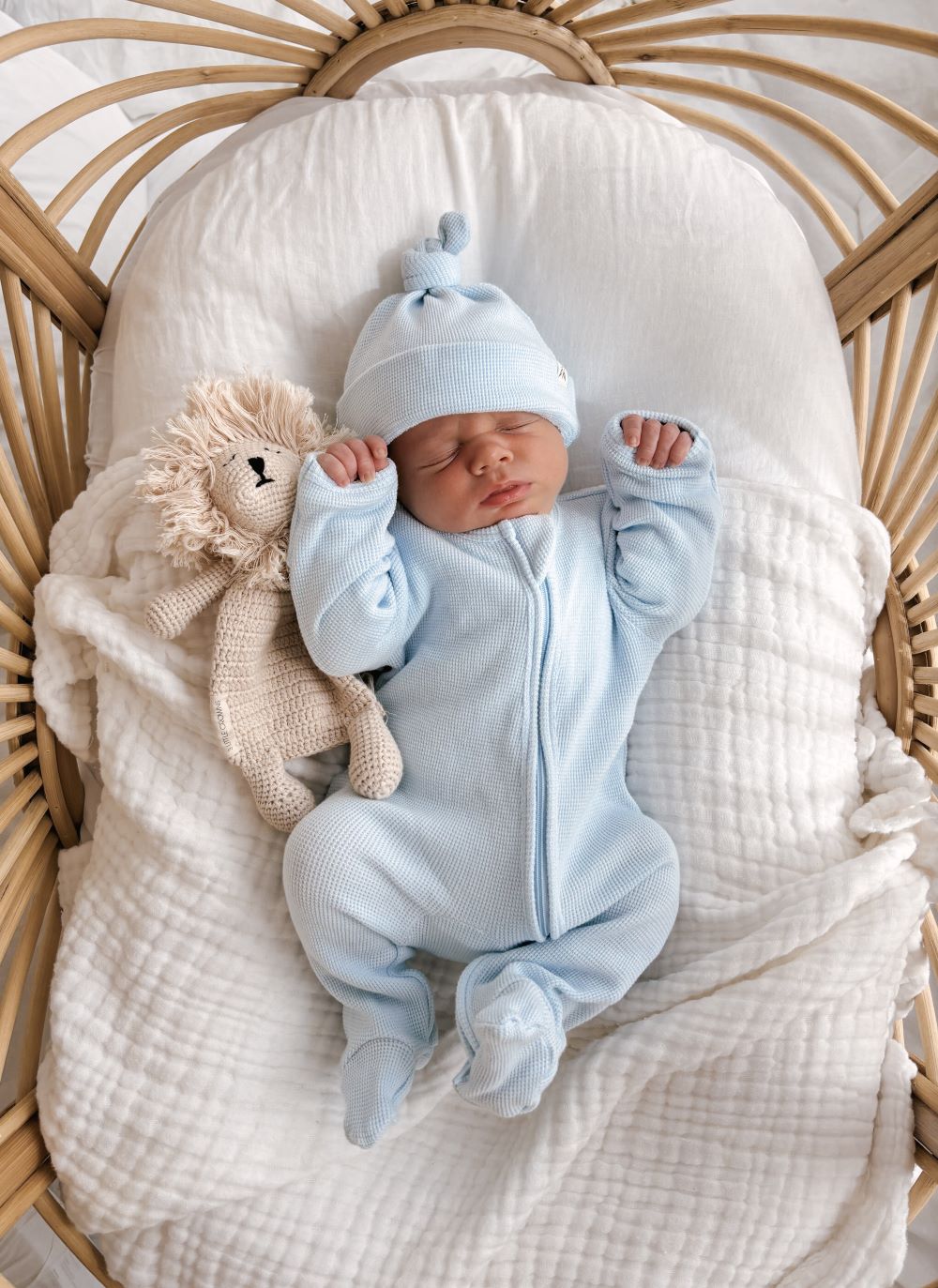 Organic Blanket &amp; Wash Cloth Bundle