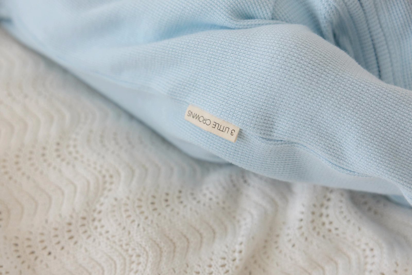 My First Outfit - Baby Blue - Onesie & Beanie Set - 3 Little Crowns